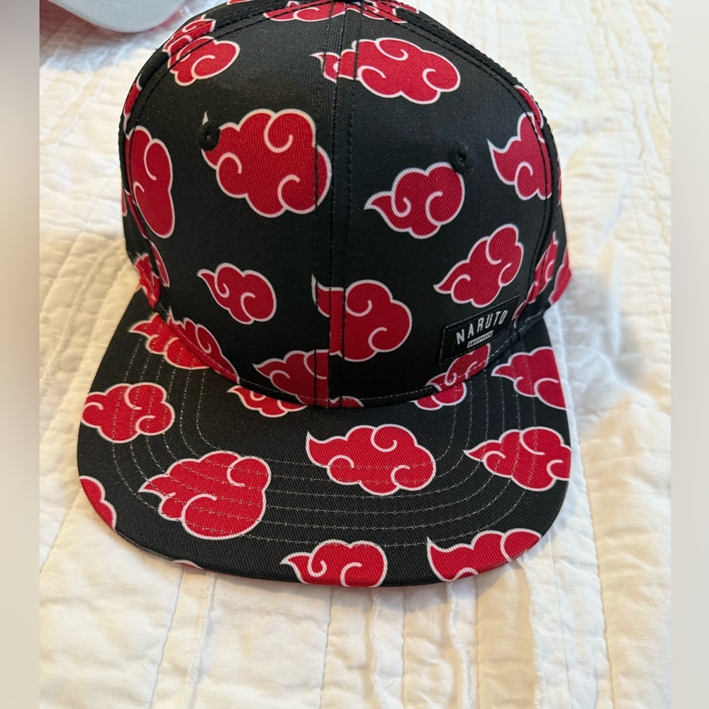 Like New Black and Red Naruto Hat